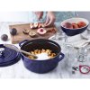 Staub Cocotte hrniec okrúhly 24 cm/3,8 l tmavomodrý, 1102491