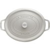 Staub Cocotte hrniec oválny 23 cm/2,3 l biela hľuzovka, 11023107