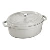 Staub Cocotte hrniec oválny 23 cm/2,3 l biela hľuzovka, 11023107