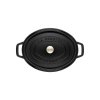 Staub Cocotte hrniec oválny 23 cm/2,3 l čierny, 1102325