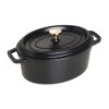 Staub Cocotte hrniec oválny 23 cm/2,3 l čierny, 1102325