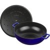 Staub Cocotte okrúhly hrniec s rybou rúčkou 28 cm/4,65 l tmavomodrý, 1112991