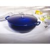Staub Cocotte okrúhly hrniec s rybou rúčkou 28 cm/4,65 l tmavomodrý, 1112991