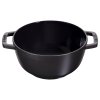 Súprava Fondue Staub 16 cm/1,1 l čierna, 14001623
