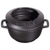 Súprava Staub Fondue 18 cm/1,65 l čierna, 14001823