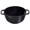 Súprava Staub Fondue 18 cm/1,65 l čierna, 14001823
