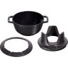 Súprava Staub Fondue 20 cm/2,35 l čierna, 14002023
