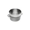 Staub Cocotte okrúhly hrniec s parnou vložkou, 24 cm/3,7 l sivý, 13242418