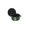 Staub Cocotte hrniec okrúhly 20 cm/2,2 l bazalka, 1102085