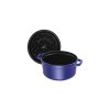 Staub Cocotte hrniec okrúhly 20 cm/2,2 l tmavomodrý, 1102091