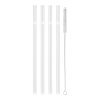 Zwilling Sorrento rovné sklenené slamky 4 ks + kefka, 39500-600