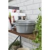 Staub Cocotte okrúhly hrniec 14 cm/0,8 l sivý, 1101418