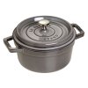 Staub Cocotte okrúhly hrniec 22 cm/2,6 l sivý, 1102218