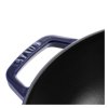 Staub wok so sklenenou pokrievkou 30 cm/4,4 l tmavomodrá, 40511-467