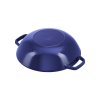 Staub wok so sklenenou pokrievkou 30 cm/4,4 l tmavomodrá, 40511-467