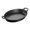 Staub liatinový oválny pekáč 32 cm/2,2 l, čierny, 40509-342