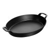 Staub liatinový oválny pekáč 37 cm/3,7 l, čierny, 40508-283