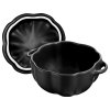 Staub Cocotte keramická zapekacia misa v tvare tekvice 15 cm/0,7 l, čierna, 40508-549