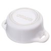 Staub Cocotte Mini keramický plech na pečenie 10 cm/0,2 l, slonová kosť, 40511-997