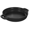 Staub Cocotte 2-dielna súprava liatinového hrnca a panvice 24 cm, čierna, 14562423