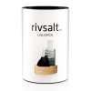 Rivsalt Liquorice dárková sada malého struhadla s prkénkem, lékořice 30g, RIV003