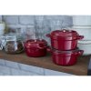 Staub Cocotte Mini hrnec kulatý 10 cm/0,25 l bordeaux, 40502-281