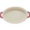 Keramická zapekacia misa Staub oválna 17 cm/0,4 l čerešňa, 40511-153