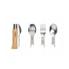 Opinel Picnic + sada nožov N°08, lyžica, vidlička, obrúsok, 002500