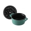 Staub Cocotte Mini hrniec okrúhly 10 cm/0,25 l eukalyptus, 11010121