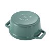 Staub Cocotte Mini hrniec okrúhly 10 cm/0,25 l eukalyptus, 11010121