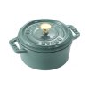 Staub Cocotte Mini hrniec okrúhly 10 cm/0,25 l eukalyptus, 11010121