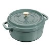 Staub Cocotte hrniec okrúhly 22 cm/2,6 l eukalyptus, 11022121