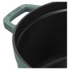 Staub Cocotte hrniec okrúhly 26 cm/5,2 l eukalyptus, 11026121