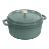 Staub Cocotte hrniec okrúhly 26 cm/5,2 l eukalyptus, 11026121