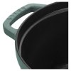 Staub Cocotte hrniec okrúhly 28 cm/6,7 l eukalyptus, 11028121