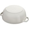 Staub Special Cocotte hrniec 24 cm/3,6 l biela hľuzovka, 112824107