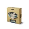 Black+Blum Originálny box na občerstvenie s vidličkou 1 l, oceán, BAO-BA005
