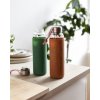 Sklenená fľaša na vodu Black+Blum 600 ml, olivová, GR-WB-M010