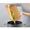 Joseph Joseph Chop2Pot skladacia kuchynská doska na krájanie bambus 33 x 27 cm, 60112