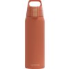 Sigg Shield Therm One nerezová fľaša na pitie 750 ml, eko červená, 6021.20
