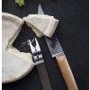 Súprava noža a vidličky na syr Opinel 12,5 cm, 001834
