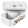 Zwilling Fresh & Save Dinos Detský vákuový box na obed, plast M 0,85 l, 36814-500