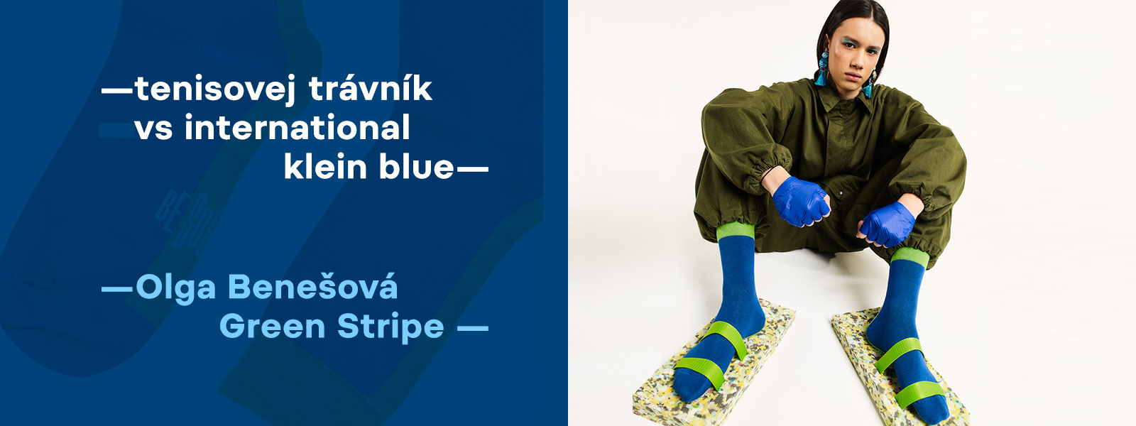 Olga Benešová - Green Stripe