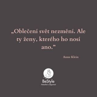 🖤 Oblečení není jen o módě. Je o energii, sebevědomí a pocitu, který v sobě žena nosí. ✨ Protože když se žena cítí dobře...