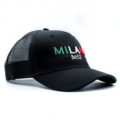 (1) Milano cap black flag