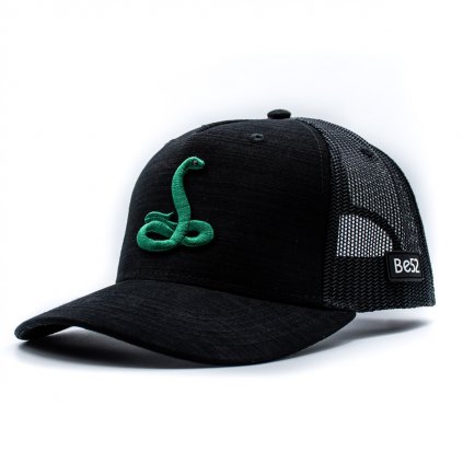 222 32 (1) snake cap snap black