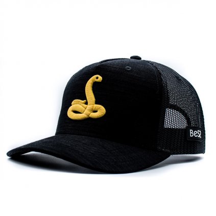 222 34 (1) snake cap snap black