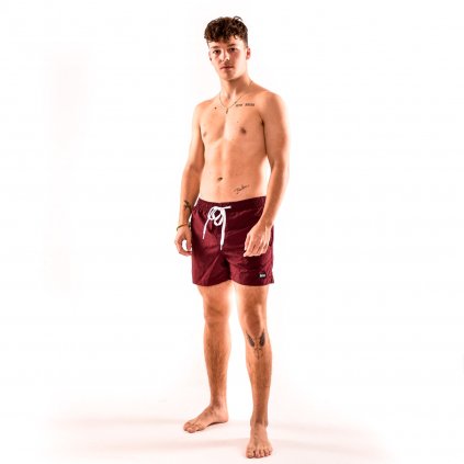 Zrce swim shorts cherry