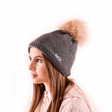 Beanie Paradise grey