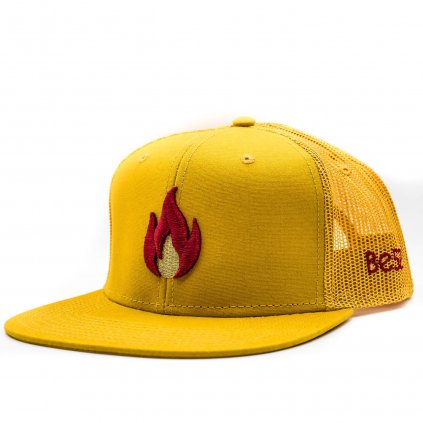 Snapback FLAME trucker